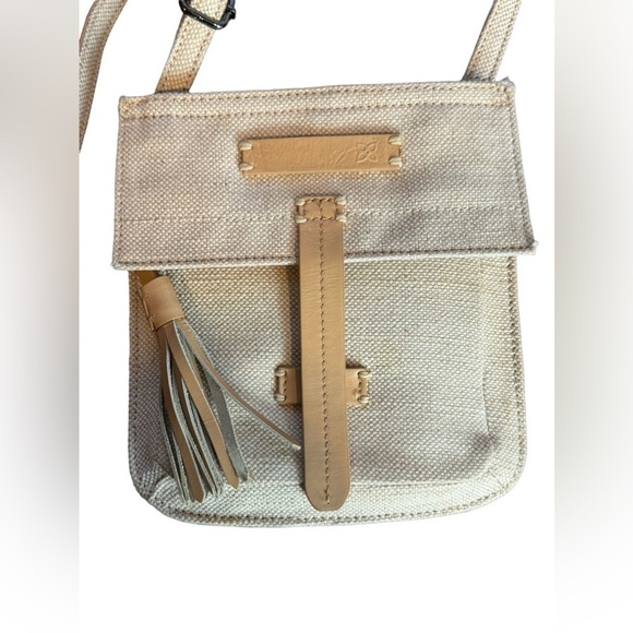 Sherpani Handbags - Sherpani Small Khaki Crossbody Purse